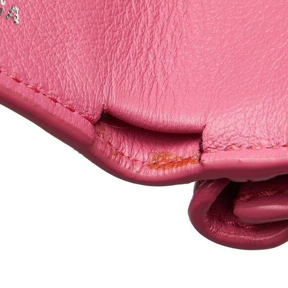 Balenciaga Mini Paper Wallet Leather Pink - Picture 5 of 6